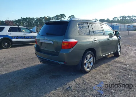 2008 Toyota Highlander Limited from USA, damaged, VIN JTEES42A382080967